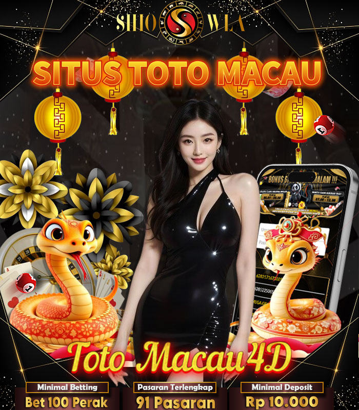 SHIOWLA Link Daftar Toto Macau 4D Terpercaya Di Indonesia